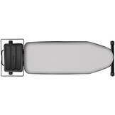 Braun CareStyle IB3001 BK Strijkplank perfect voor stoomstrijkijzerstations, dampdoorlatend legvlak, overtrek van 100% katoen, 122 x 40 cm, zwart/grijs