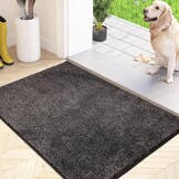 FCSDETAIL Vuilvanger Voetmat, Antislip Machine Wasbare Voetmat, Deurmat met Waterabsorberende en Zachte Microvezels voor Hond, Entree, Deur en Gang