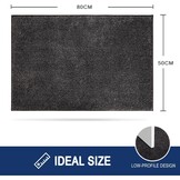 FCSDETAIL Vuilvanger Voetmat, Antislip Machine Wasbare Voetmat, Deurmat met Waterabsorberende en Zachte Microvezels voor Hond, Entree, Deur en Gang