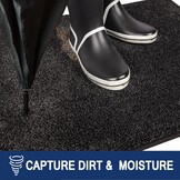 FCSDETAIL Vuilvanger Voetmat, Antislip Machine Wasbare Voetmat, Deurmat met Waterabsorberende en Zachte Microvezels voor Hond, Entree, Deur en Gang