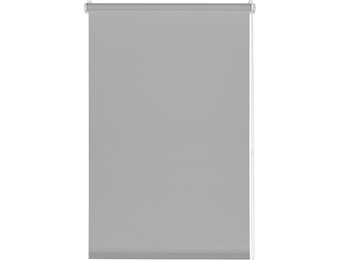 Gardinia Rolgordijn om te klemmen, voor daglicht, ondoorzichtig, alle montageonderdelen inbegrepen, rolgordijn met klemmen, lichtgrijs, 75 x 150 cm (BxH)