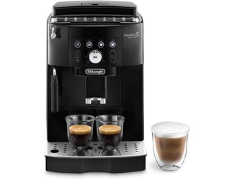 De'Longhi Magnifica S Smart ECAM230.13.B, Volautomatische Espressomachine met My LatteArt-Stoompijpje en Geïntegreerde Bonenmaler, met 4 One-Touch Recepten, Intuïtief Bedieningspaneel, Zwart