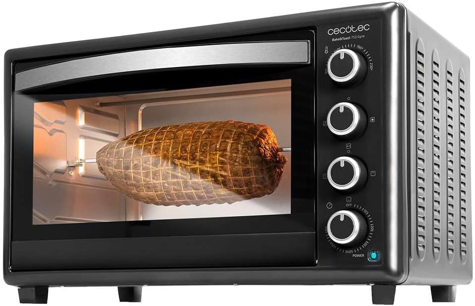 Cecotec Bake&Toast 4600 Black Gyro Vrijstaande Oven - 46 Liter - 2000 Watt