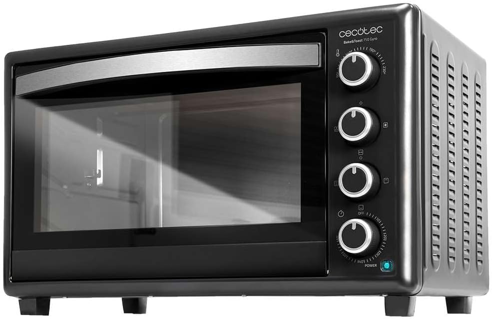 Cecotec Bake&Toast 4600 Black Gyro Vrijstaande Oven - 46 Liter - 2000 Watt