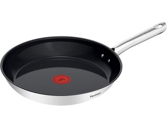 Tefal Duetto On Koekenpan 28 cm, 10 jaar garantie, Go Ceram anti-aanbaklaag, Thermo-Signal technologie, G7660634 - Maat Koekenpan 28 cm