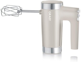 Graef HM508 Handmixer | 600 Watt | 7 snelheden turboknop