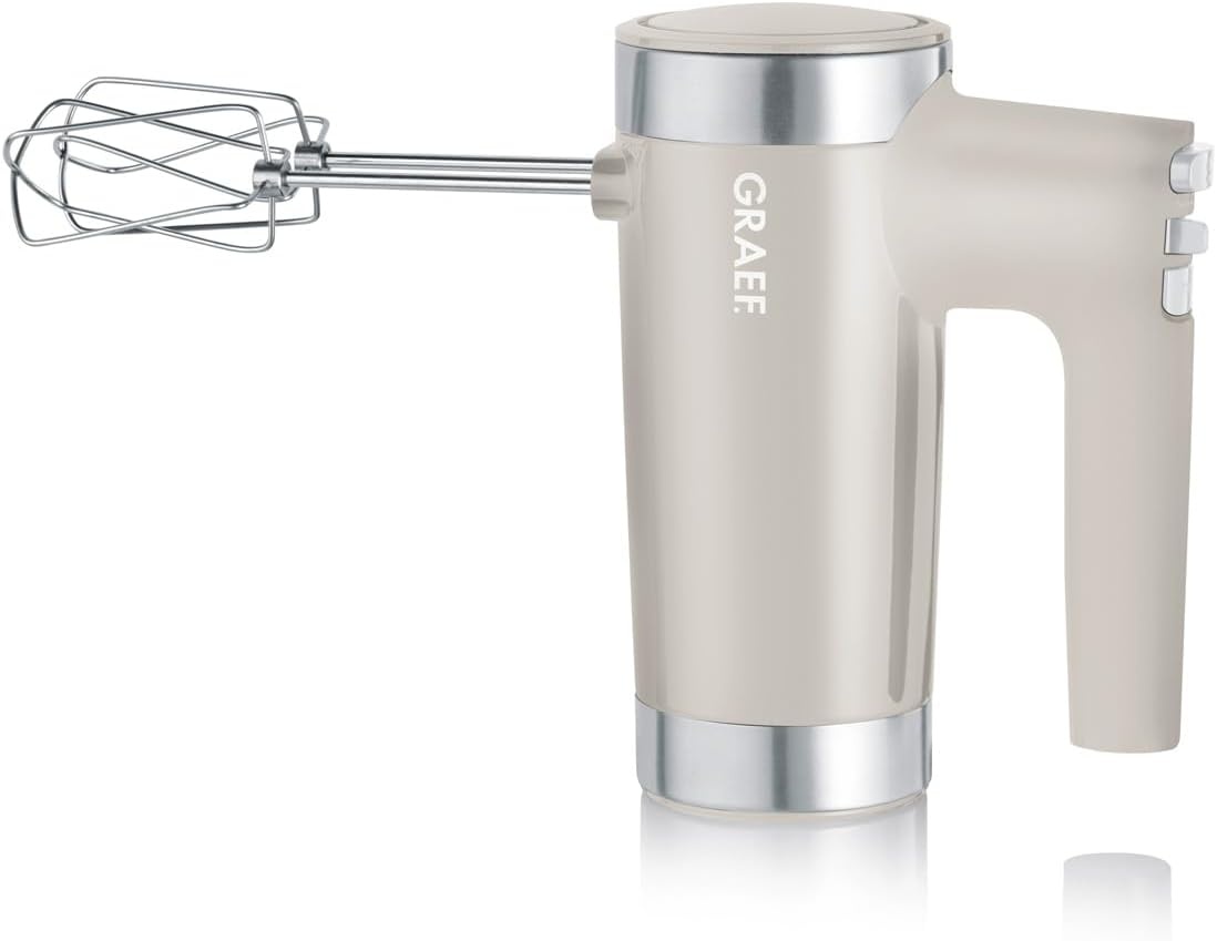 Graef HM508 Handmixer | 600 Watt | 7 snelheden turboknop