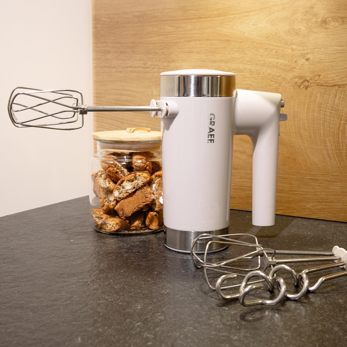 Graef HM508 Handmixer | 600 Watt | 7 snelheden turboknop