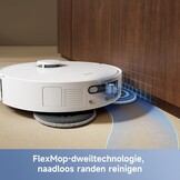 Mova E40 Ultra Robotstofzuiger met Dweilfunctie - Wit - 35 cm breed