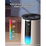 DREO Luchtreiniger voor mensen met allergieën 338S met 3-in-1 HEPA-filter