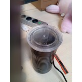 Morpilot 4 in 1 elektrische melkopschuimer, automatische warm- en koud schuimmachine en melkverwarmer voor latte, cappuccino, macchiatos, 240ml 400W