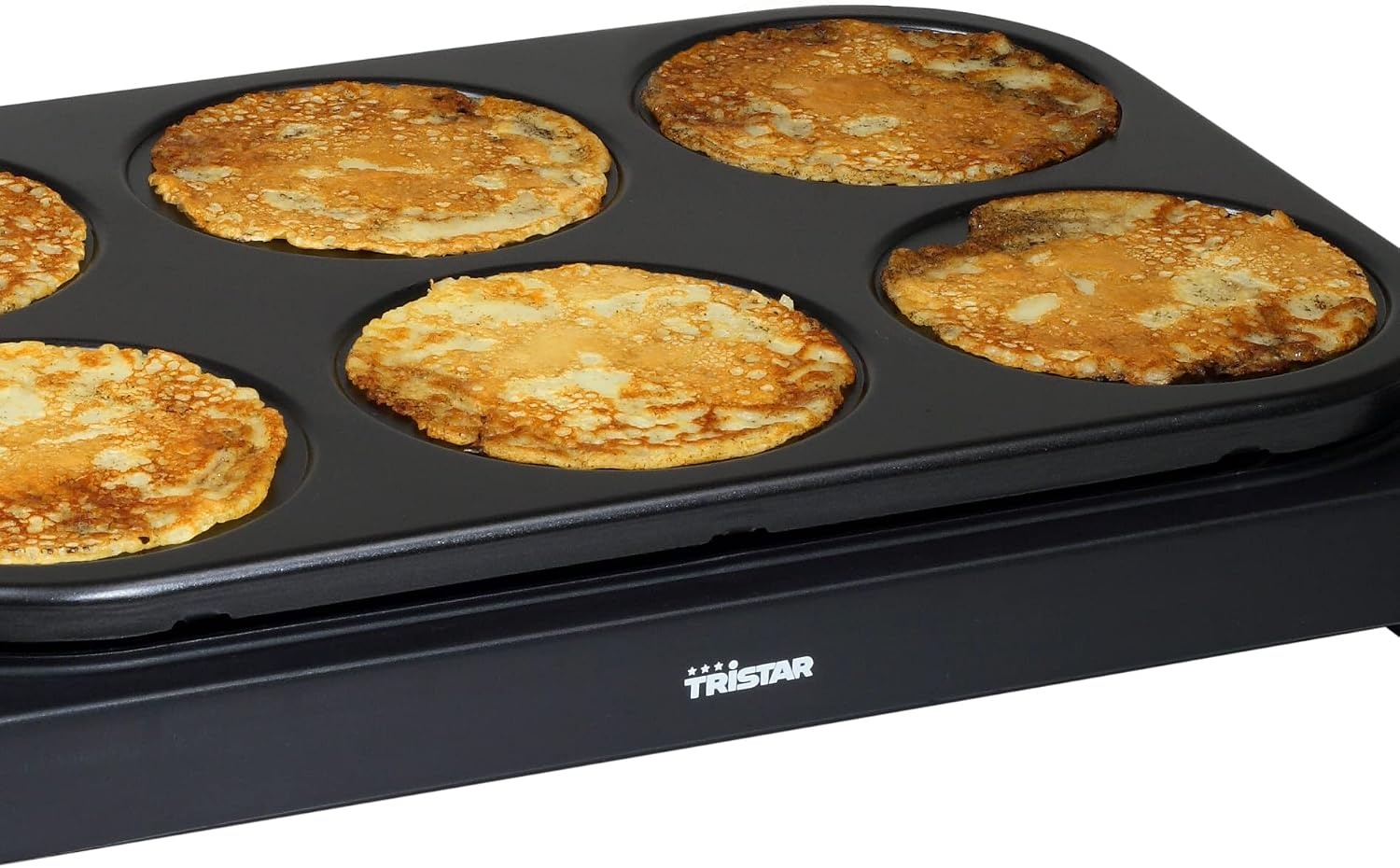 Tristar BP-2827 Wokset – Ook te gebruiken als crêpe- en bakplaat – Vermogen: 1000W