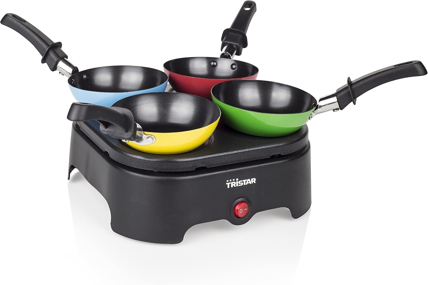 Tristar BP-2827 Wokset – Ook te gebruiken als crêpe- en bakplaat – Vermogen: 1000W