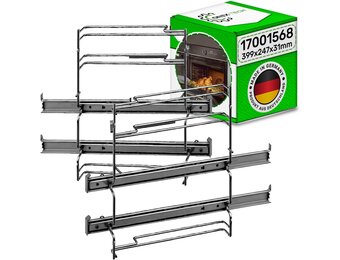 Rails telescopische oven 2 niveaus 17001568 voor Bosch - Made in Germany