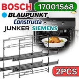 Rails telescopische oven 2 niveaus 17001568 voor Bosch - Made in Germany