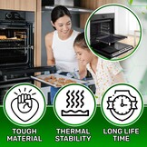 Rails telescopische oven 2 niveaus 17001568 voor Bosch - Made in Germany