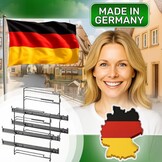 Rails telescopische oven 2 niveaus 17001568 voor Bosch - Made in Germany