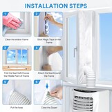 Raamafdichting 400cm voor Mobiele Airco - 31% Korting