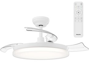 Zwarte Plafondventilator Bliss 106cm met LED & 6 Snelheden - 34% Korting