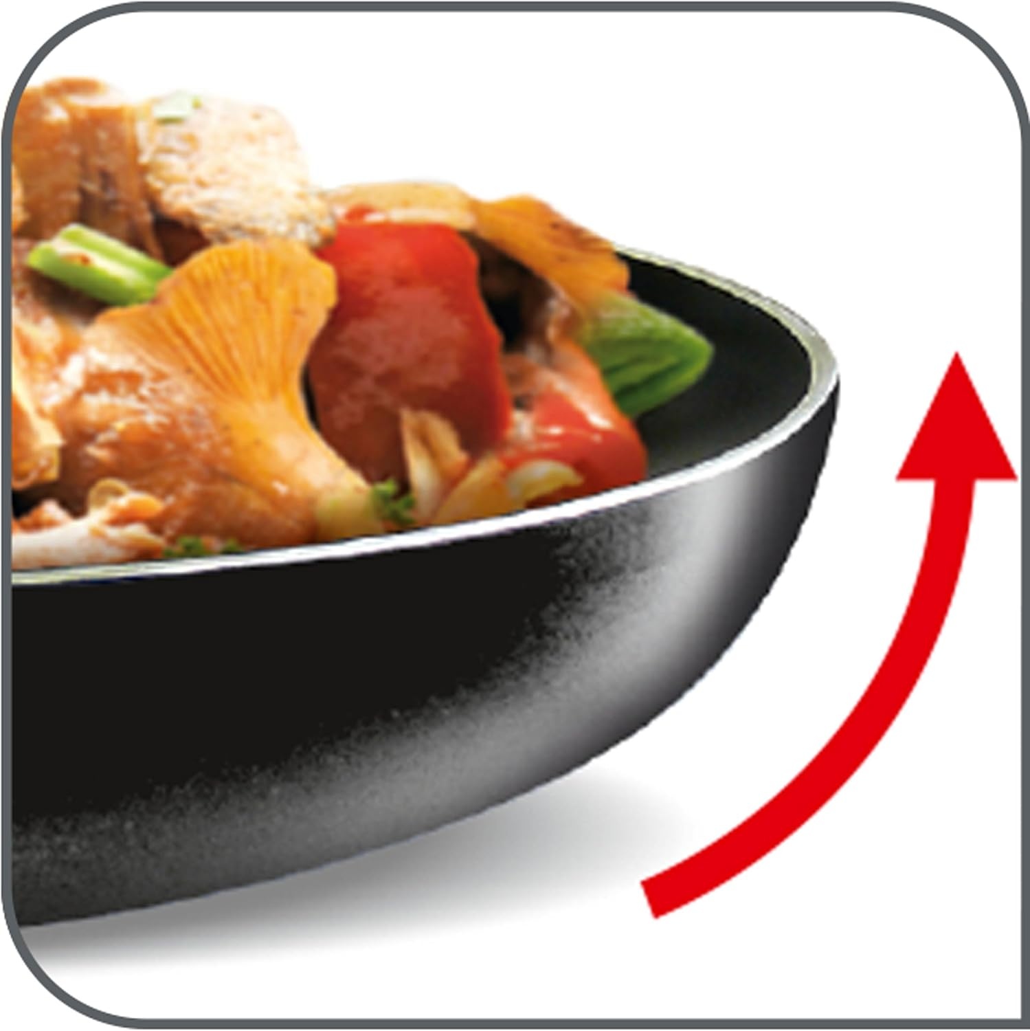 Tefal Resist braadpan 32 cm veilige titanium anti-aanbaklaag thermosignaal
