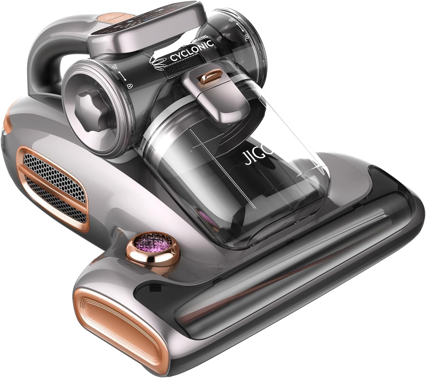 JIGOO T600 Matrasstofzuiger met UV-licht - 700W - Grijs