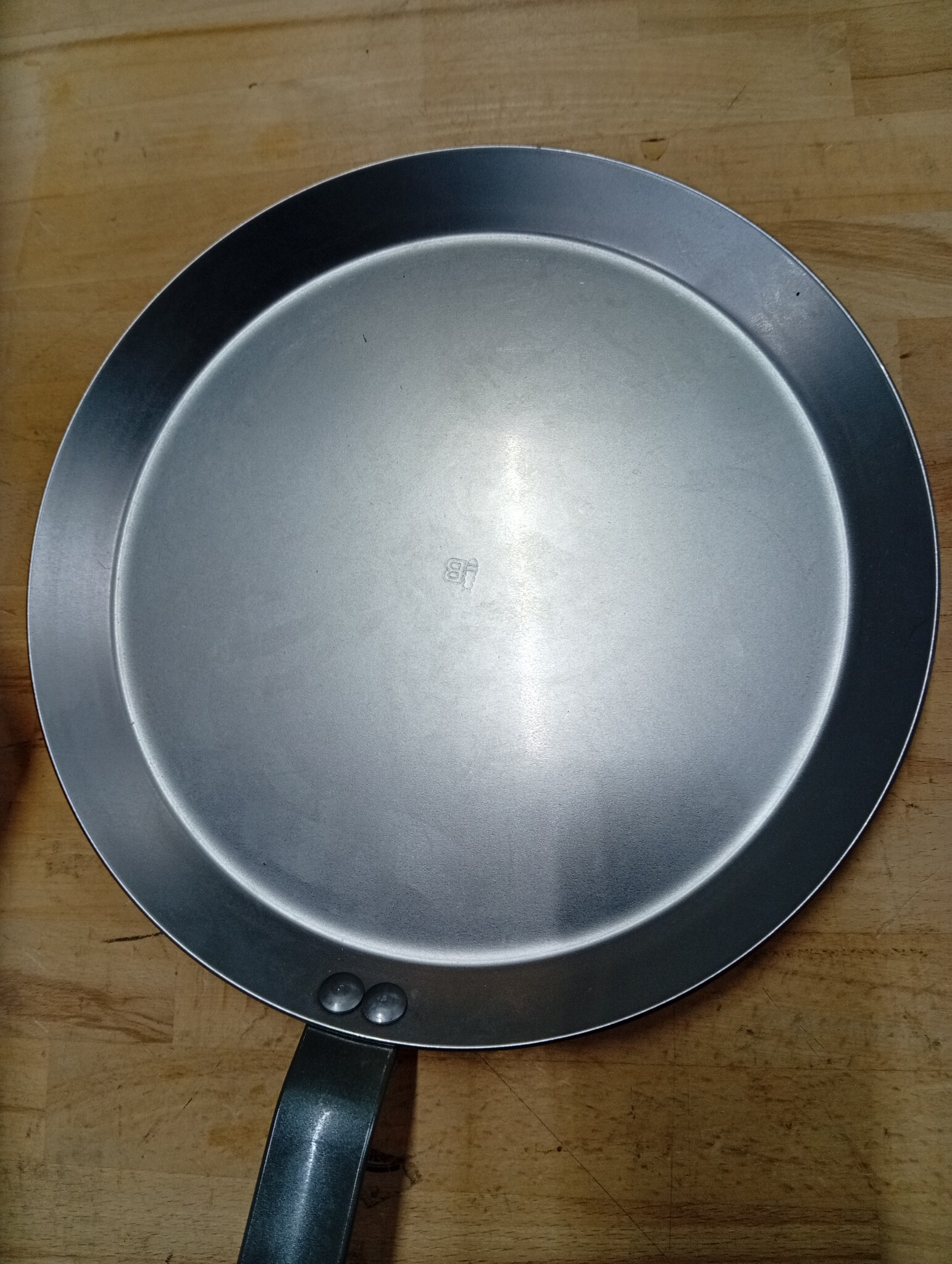De Buyer Mineral B Crêpepan - Koolstofstaal - 30 cm - Zilver
