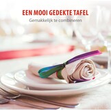 alpina Serviesset 16-Delig - Bordenset Diner 4 Persoons - Aardewerk Servies - Dinerborden, Dessertborden, Kommen en Mokken - Magnetron en Vaatwasser Bestendig - Wit