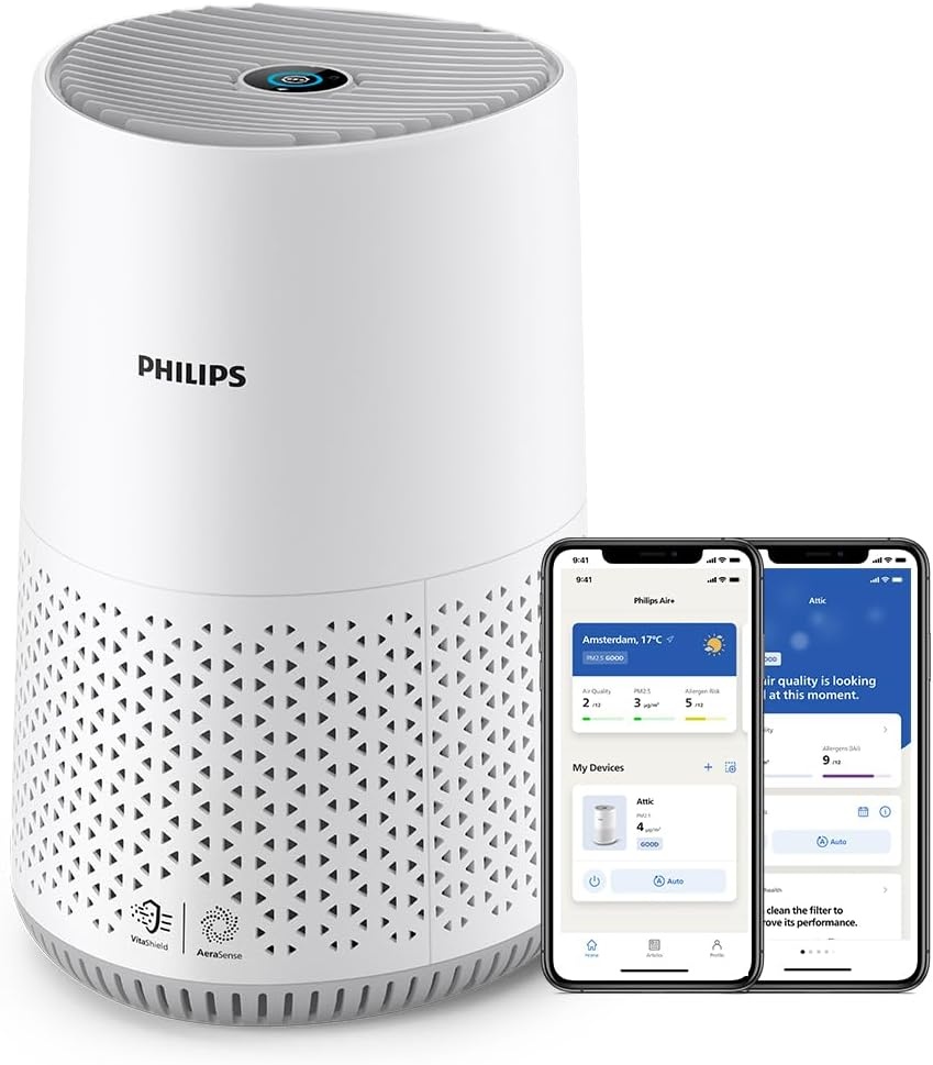 Philips Air Purifier 600 Series Luchtzuiveraar - Tot 44m2 - Wit/Beige