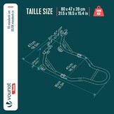 Motorfiets Achterwiel Stand Zwart