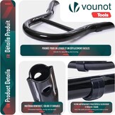 Motorfiets Achterwiel Stand Zwart