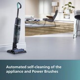 Philips AquaTrio 7000 Series XW7110/01 Draadloze Stofzuiger en Dweil - Antraciet/Champagne