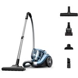 Rowenta Compact Power XXL Stofzuiger zonder zak - 550W - 2,5L - Blauw/Zilver
