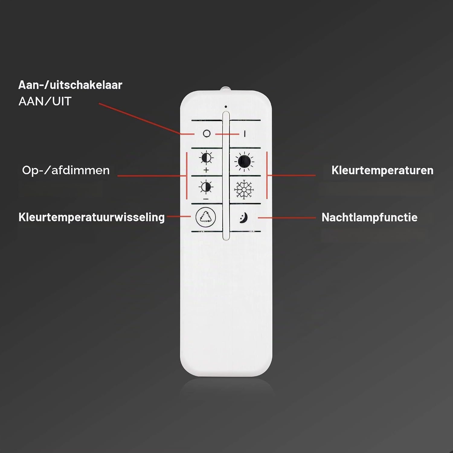 Briloner Leuchten - Led-plafondlamp met sterrendecoratie, plafondlamp dimbaar, kleurtemperatuur instelbaar, 40 W, 4000 lumen, Ø: 49,5 cm. - Maat 48 cm
