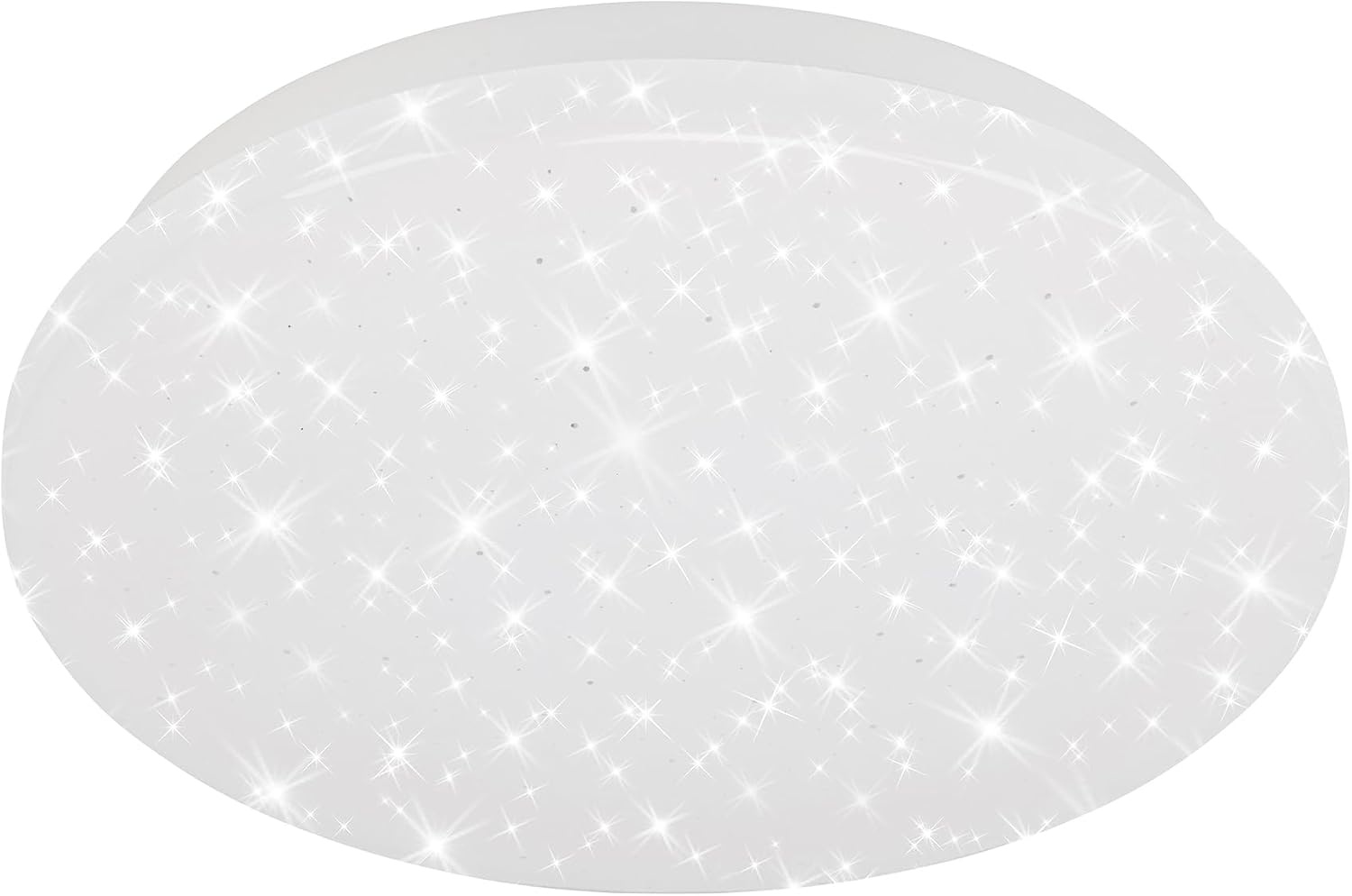 Briloner Leuchten - Led-plafondlamp met sterrendecoratie, plafondlamp dimbaar, kleurtemperatuur instelbaar, 40 W, 4000 lumen, Ø: 49,5 cm. - Maat 48 cm