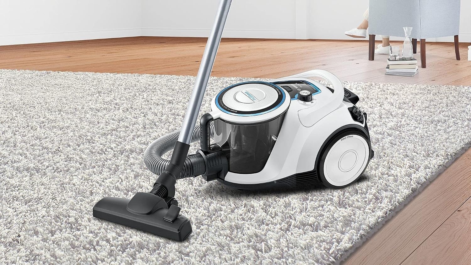 Bosch BGC41LSIL Series 6 Stofzuiger zonder zak - 600W - Wit
