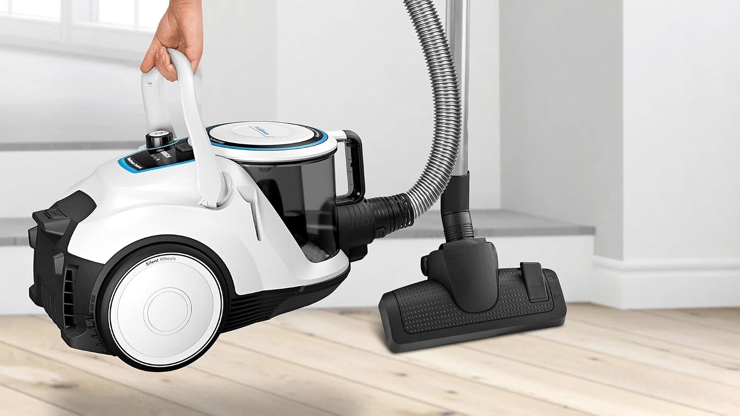 Bosch BGC41LSIL Series 6 Stofzuiger zonder zak - 600W - Wit