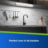 REV LED onderbouwlamp keuken - 60cm, 8W, 680lm, 3000K, dimbaar, wit - Maat 60cm