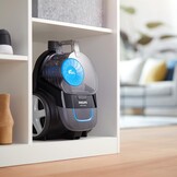 Philips Stofzuiger zonder stofzak PowerPro Compact - 900 Watt - Met allergiefilter - Mondstuk reinigt in 3 richtingen - Eenvoudig te legen stofbak - Mondstuk voor harde vloeren - FC9331/09