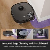 EUREKA J15 Pro Ultra Robotstofzuiger - 16200Pa - Zwart - Met Zelfreinigend Station