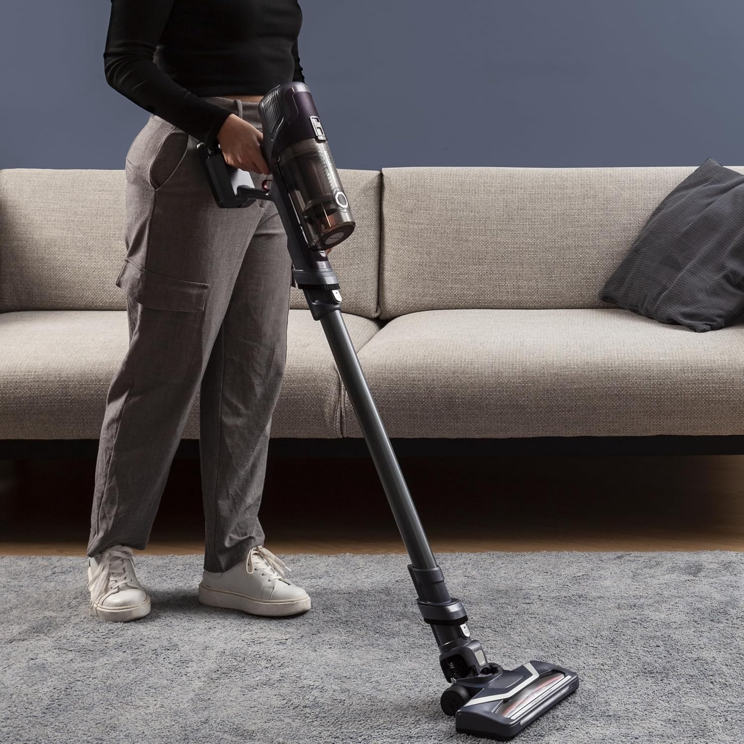 Rowenta X-Pert 6.60 Steelstofzuiger RH6838 Draadloos - Paars - 45 minuten