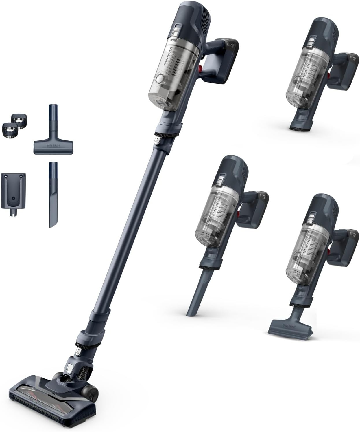 Rowenta X-Pert 6.60 Steelstofzuiger RH6838 Draadloos - Paars - 45 minuten