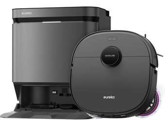 EUREKA J15 Pro Ultra Robotstofzuiger - 16200Pa - Zwart - Met Zelfreinigend Station