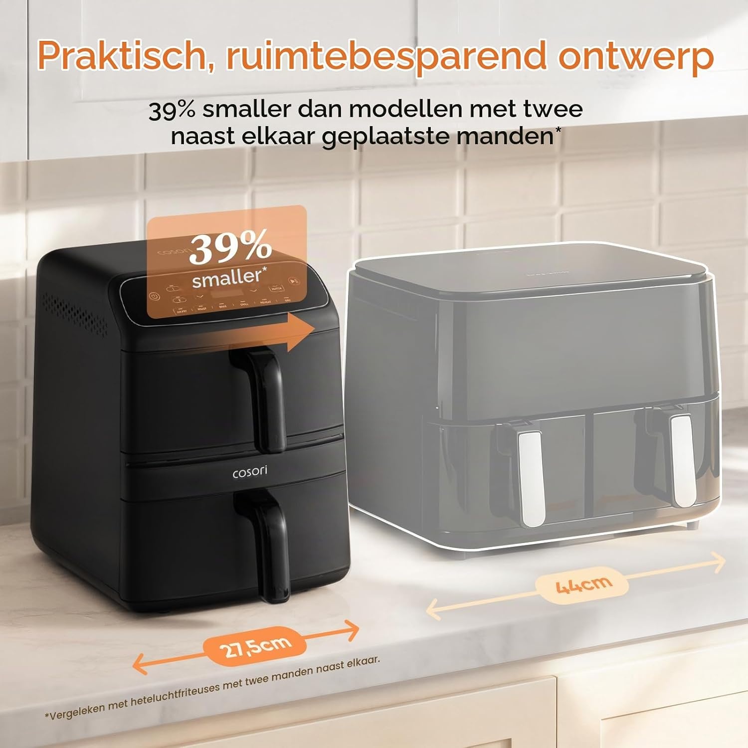 Cosori Airfryer, nieuwe generatie 2026, chip testwinnaar TurboBlaze-Tech