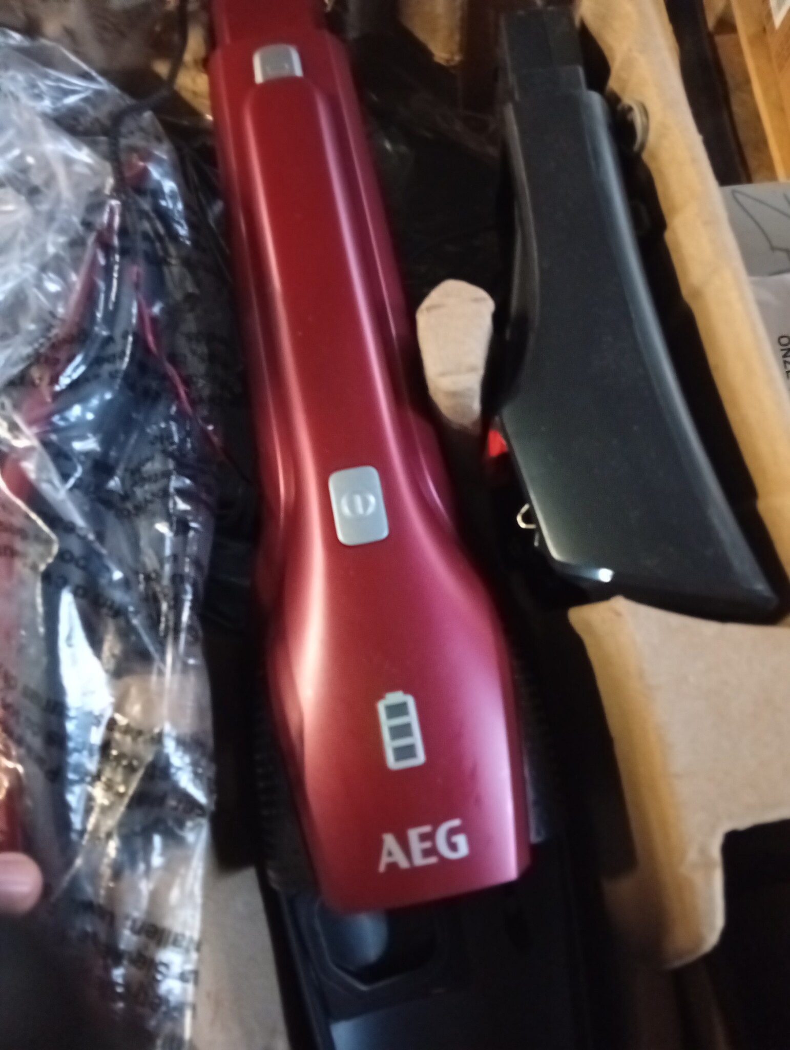 AEG CX7-2-45AN Steelstofzuiger 2-in-1 - Chili Rood