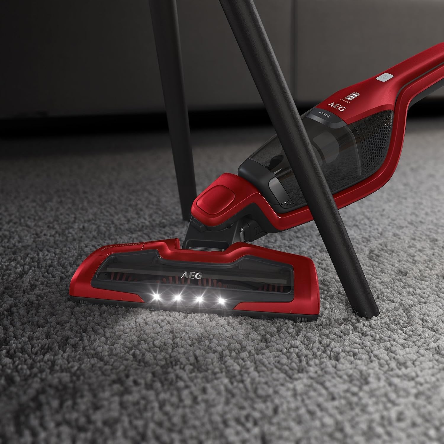 AEG CX7-2-45AN Steelstofzuiger 2-in-1 - Chili Rood