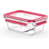 Emsa Clip & Close Glazen vershouddoos, 3 liter, stapelbaar N10412 - Maat 3 l