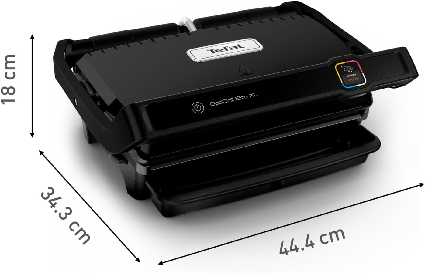 Tefal OptiGrill Elite XL Slimme contactgrill met grillassistent GC7608