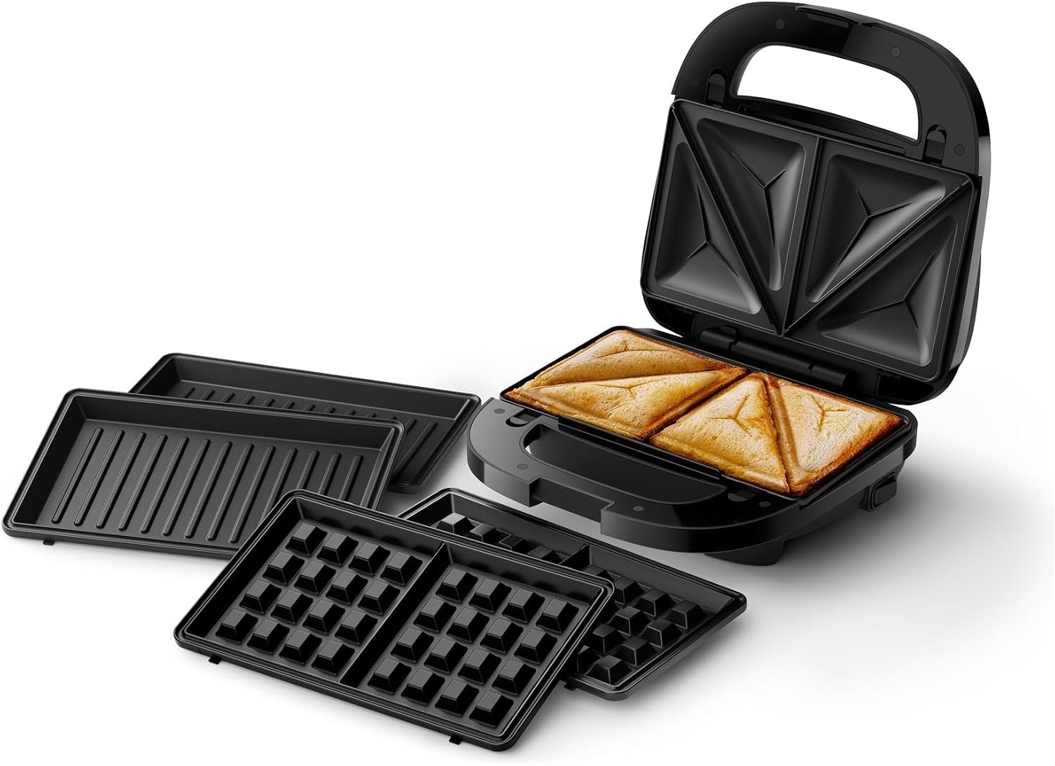 Philips Sandwichmaker 5000-3 Platensets voor Panini & Wafels