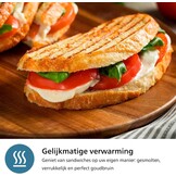 Philips Sandwichmaker 5000-3 Platensets voor Panini & Wafels