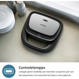 Philips Sandwichmaker 5000-3 Platensets voor Panini & Wafels